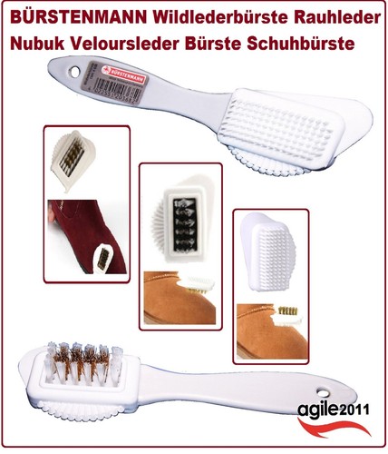 Bürstenmann wildlederbürste - bÜrstenmann,