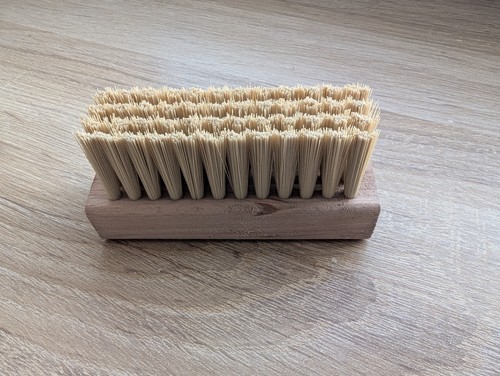 Wooden shoe cleaning brush - cleaning,