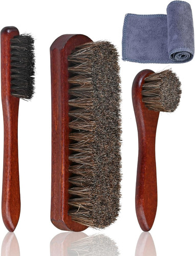 Premium schuhbürste set mit - premium,